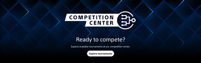 alt="Ready for your first tournament? Explore available tournments at our competition center. "