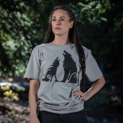 Image of God of War Ragnarök Bear and Wolf Tee