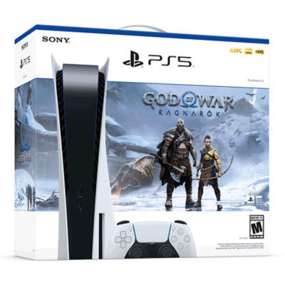 PS5 God of War Ragnarok Console Bundle with disc drive