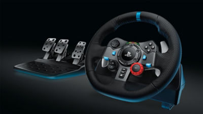 Logitech G29 Driving Force Racing Wheel with Pedals for Playstation 