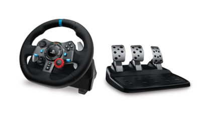  Logitech G29 Driving Force Racing Wheel and Pedals, Force  Feedback, Real Leather + ASTRO A10 Gen 2 Wired Headset - For PS5, PS4, PC,  Mac - Black