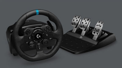 Volante Logitech G923 Com Pedal + Câmbio Driving Force Shifter Para Ps5 Ps4  Ps3 E Pc - WebContinental