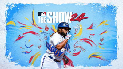 MLB the Show 24 digital key art featuring Vladimir Guerrero Jr.