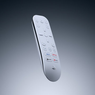 product shot of media remote for PS5