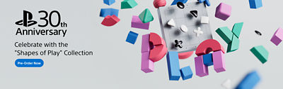 alt="30th Anniversary. Celebrate with the "Shapes of Play" Collection. Shop Now"