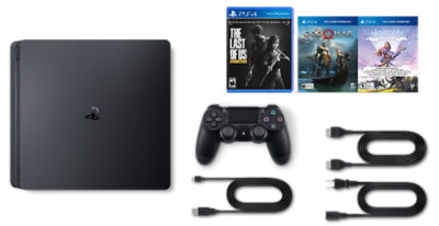 only on playstation ps4 1tb console bundle