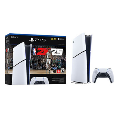 PlayStation®5 Digital Edition Console NBA 2K25 Bundle (model group - slim)* Thumbnail 3