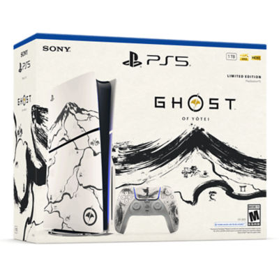 PlayStation®5 Console - Ghost of Yotei™ Black Limited Edition Bundle (model group - slim)*