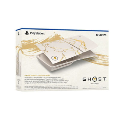 PS5® Console Covers (model group - slim) - Ghost of Yotei Gold Limited Edition Thumbnail 3