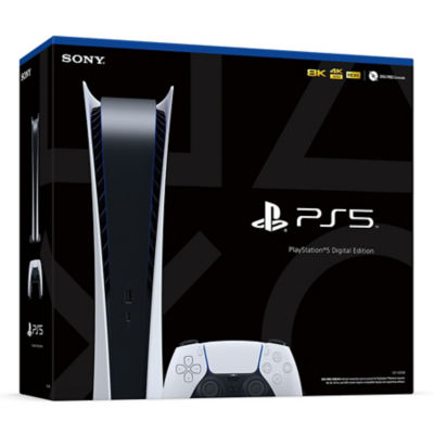 Sony PS5 Digital Edition Console - White