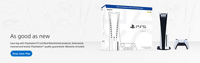 PS5 Certified Refurbished as good as new