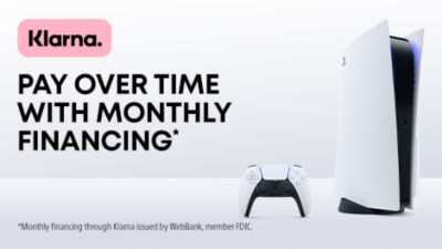 Klarna. Pay over time with monthly financing.