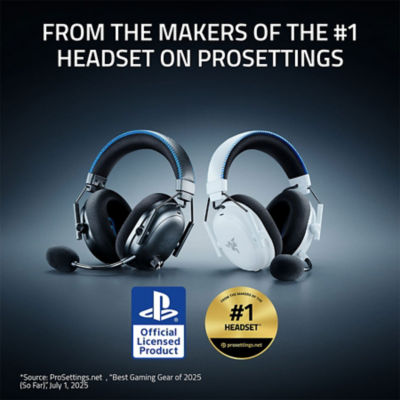 Razer BlackShark V3 Pro Wireless ANC Esports Headset - White Thumbnail 4