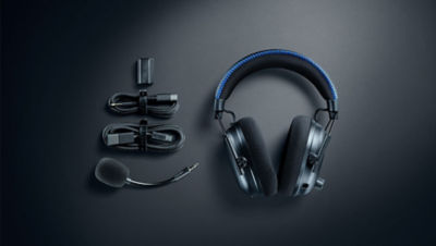 A Razer headset and accessories