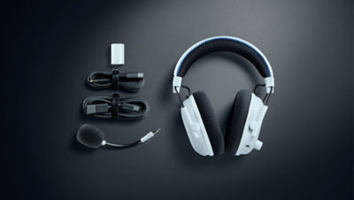 A Razer headset and accessories