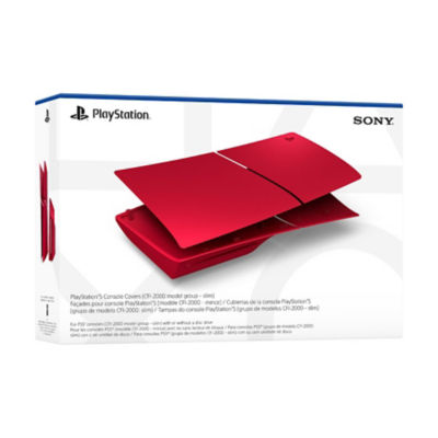 Sony PlayStation 5 Slim Digital Console with Extra Volcanic Red Controller  