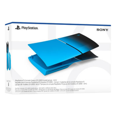PS5® Console Covers (model group - slim) - Rhythm Blue Thumbnail 3