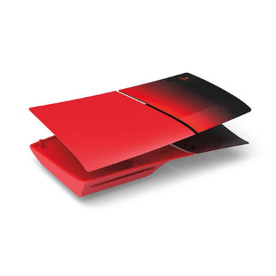 PS5® Console Covers (model group - slim) - Techno Red Thumbnail 2