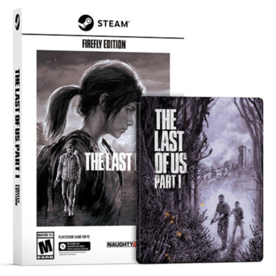 The Last of Us Part 1 Firefly Edition box with steelbook case