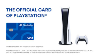 The Sony PlayStation credit card is the official card of PlayStation.