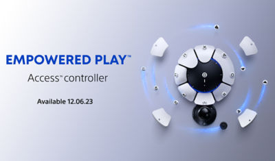 alt=”A highly customizable PlayStation®5 controller kit designed to make gaming more accessible featuring images of the button caps, stick caps and button cap tags”
