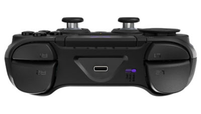 Victrix controller in black facing forwards