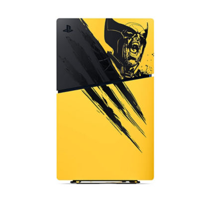 PS5® Console Covers (model group - slim) - Marvel’s Wolverine Battle Yellow Limited Edition Thumbnail 4