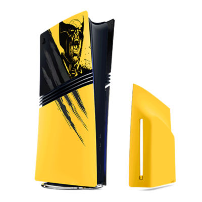 PlayStation®5 Pro Console Covers - Marvel’s Wolverine Battle Yellow Limited Edition	