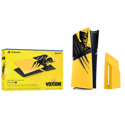 PlayStation®5 Pro Console Covers - Marvel’s Wolverine Battle Yellow Limited Edition	 Thumbnail 4