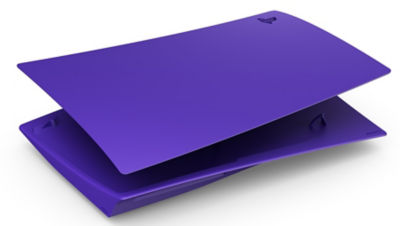 Image of the PS5 Console Covers in Galactic Purple