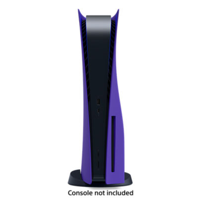 Galactic Purple PS5 Console Cover for PS5 console with a disc drive