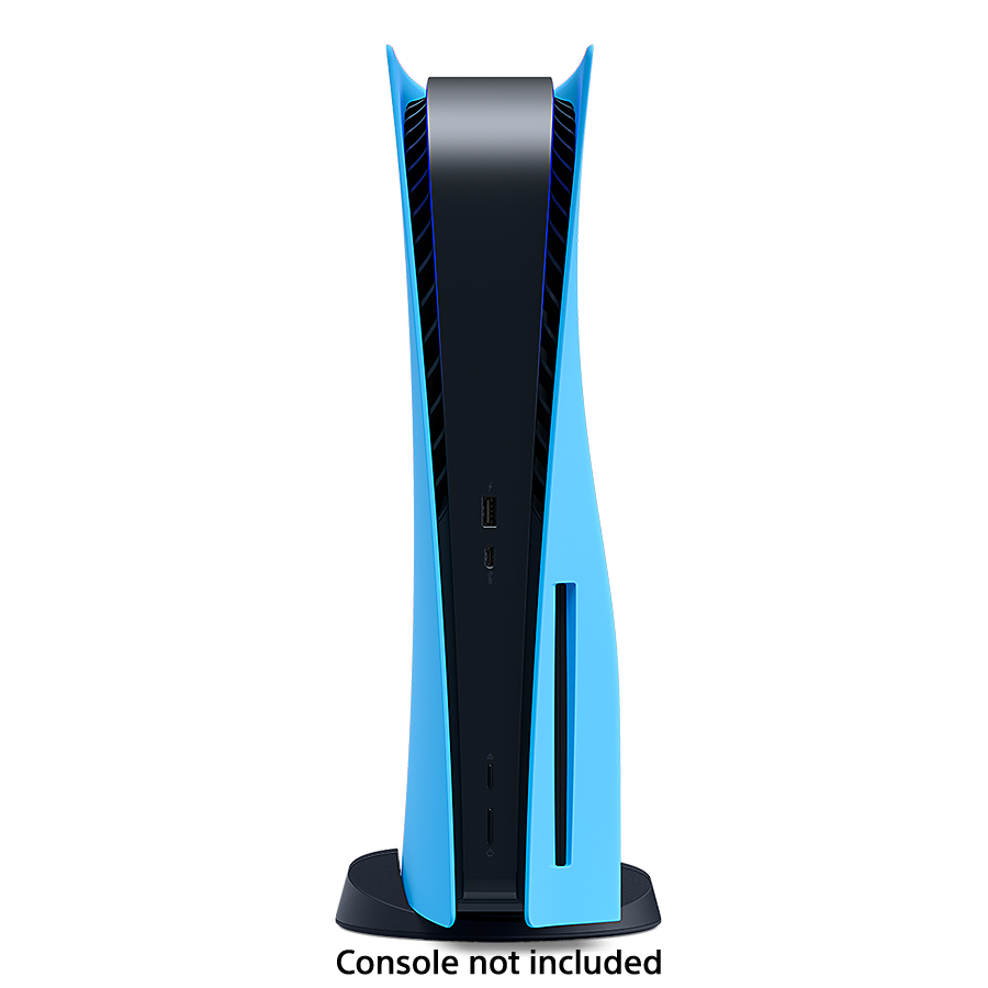 console-cover-ps5-starlight-blue-standing-front