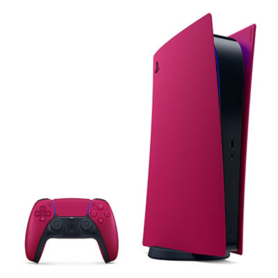 PS5™ Digital Edition Covers – Cosmic Red