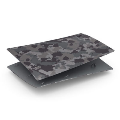 PS5™ Digital Edition Covers – Gray Camouflage Thumbnail 3