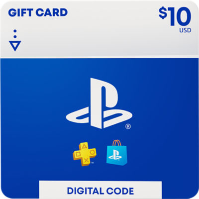 PlayStation Store & Plus $10 Digital Gift Card