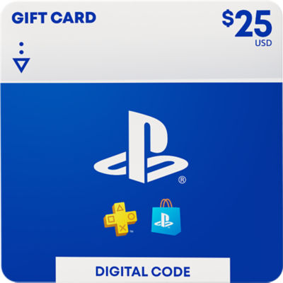 PlayStation Store & Plus $25 Digital Gift Card