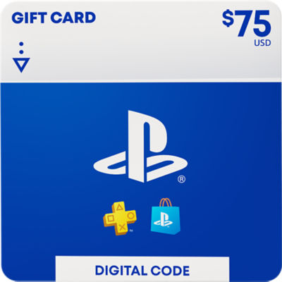 PlayStation Store & Plus $75 Digital Gift Card