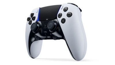 Close up image of the DualSense Edge wireless PS5 controller