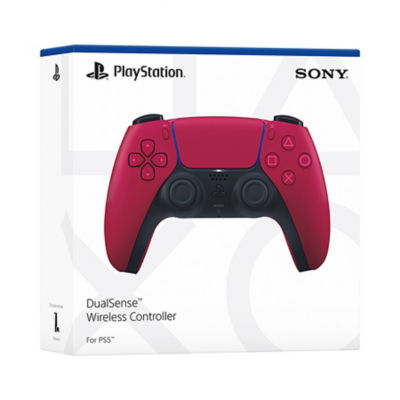 Sony PlayStation 5 PULSE 3D Wireless Gaming Headset and DualSense  Controller Bundle - Cosmic Red