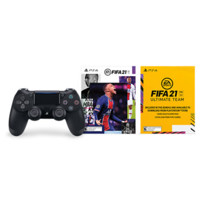 Ea Sports Fifa 21 Dualshock 4 Wireless Controller Bundle For Ps4 Accessory