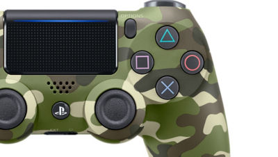 Sony DualShock 4 V2 Controller - Green Camouflage • Price »