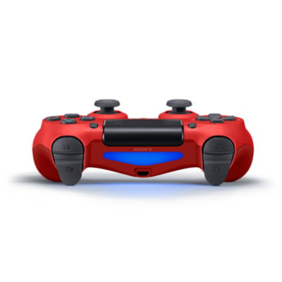 Mando PS4 DualShock 4 V2 Rojo Magna + Soporte de Celular