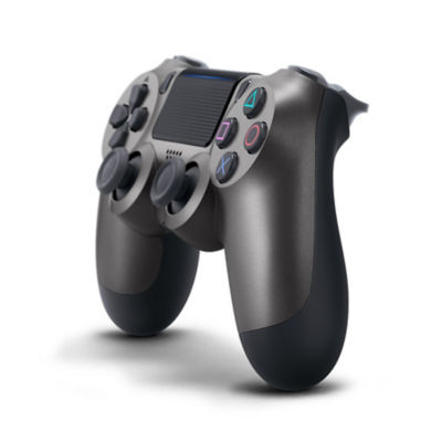 Factory Recertified DUALSHOCK®4 Wireless Controller for PS4™ - Steel Black Thumbnail 2