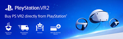 Buy PS VR2 directly from PlayStation and enjoy benefits like Free Delivery, Free 30 day returns, exclusviity, and alternate payment options with Klarna.