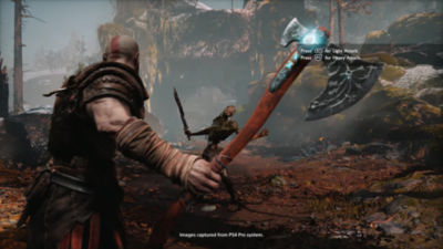 30 second video trailer highlighting God of War on PS4 and bringing Atreus to life