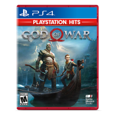 PS4 God of War PlayStation Hits Edition physical game case