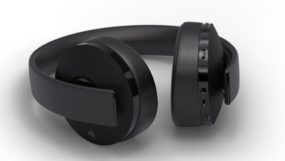 Factory Recertified Gold Wireless Headset Black