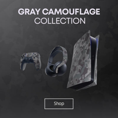 Shop PS5 Gray Camo Accessories Collection