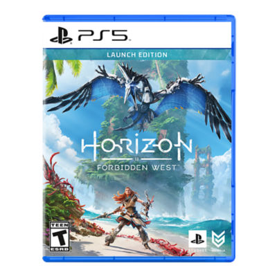PS5 Horizon Forbidden West box featuring Aloy