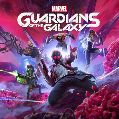 Guardians of the Galaxy digital game key art